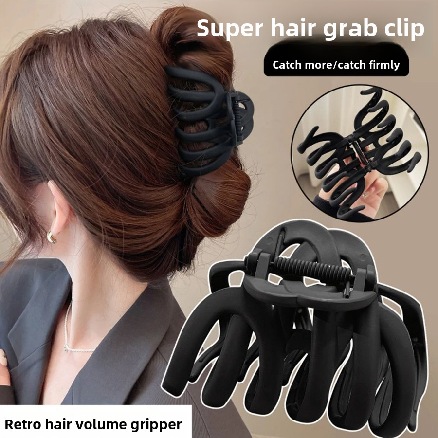 Superior Sense Grande Grab Clip per Donne Sude Acrilico Fermaglio per Capelli Indietro Testa Fermaglio per Capelli Fermaglio per Capelli Fermaglio per Capelli Fermaglio per Capelli Copricapo_voghion.com