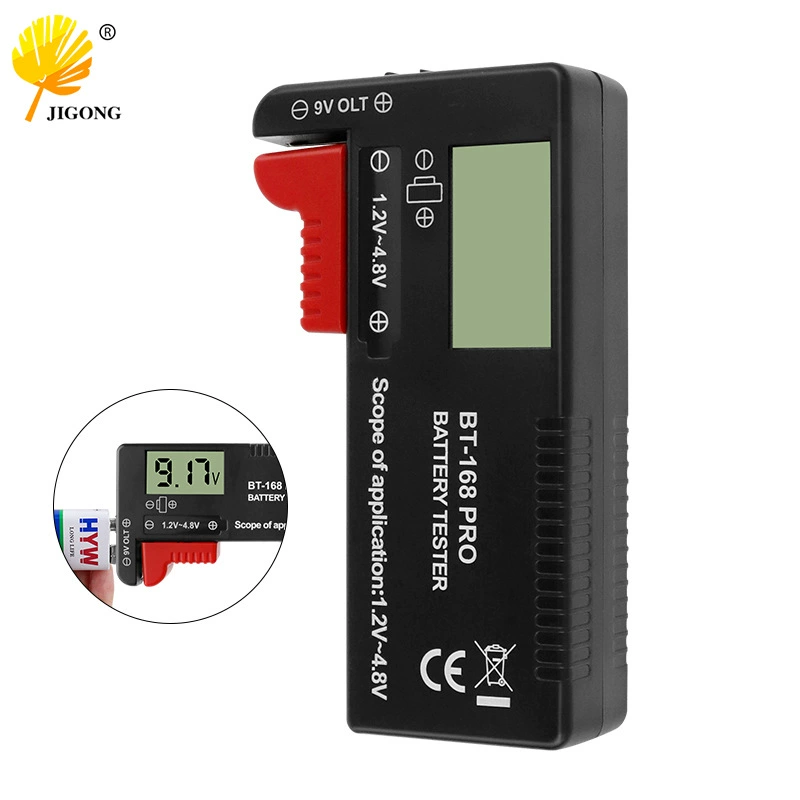 Портативный тестер заряда батареи цифровой явной BT-168 PRO напряжение батареи тестовый тестер емкости