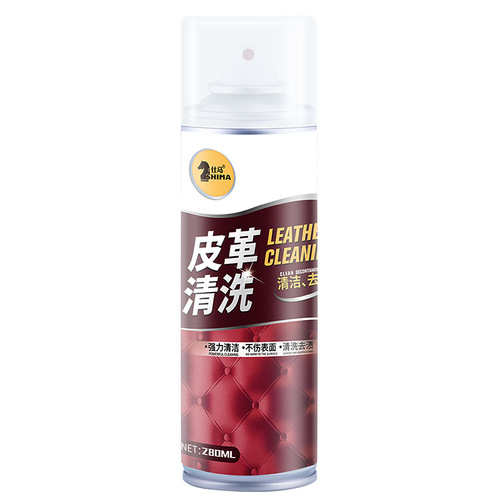 Leather cleaner, household leather goods, leather clothes, sofa, leather bag, decontamination care solution, cleaner