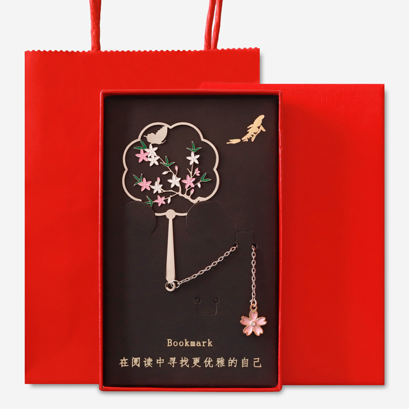 桃李满天下师恩古典中国风金属书签送老师创意文创设计教师节礼品|undefined