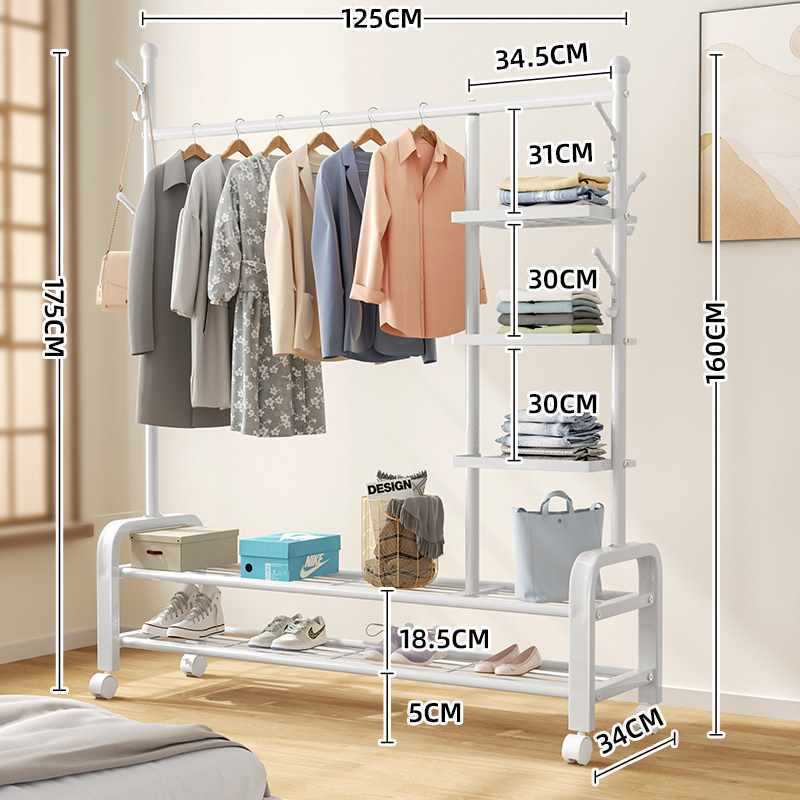 다층수납모델-125cm-화이트⚑
