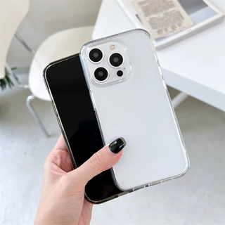 适用iphone15Promax手机壳磨砂亚克力幻影苹果iphone14pro保护套