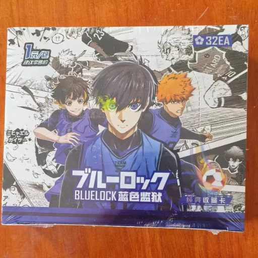 Новая карта SE Blue Prison Card Bule Lock Blue Lock Blue Forbidden Zone Anime Peripheral Card Японский комикс коллекция