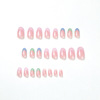 Nail stickers for manicure, fake nails for nails, four colors, french style, wholesale