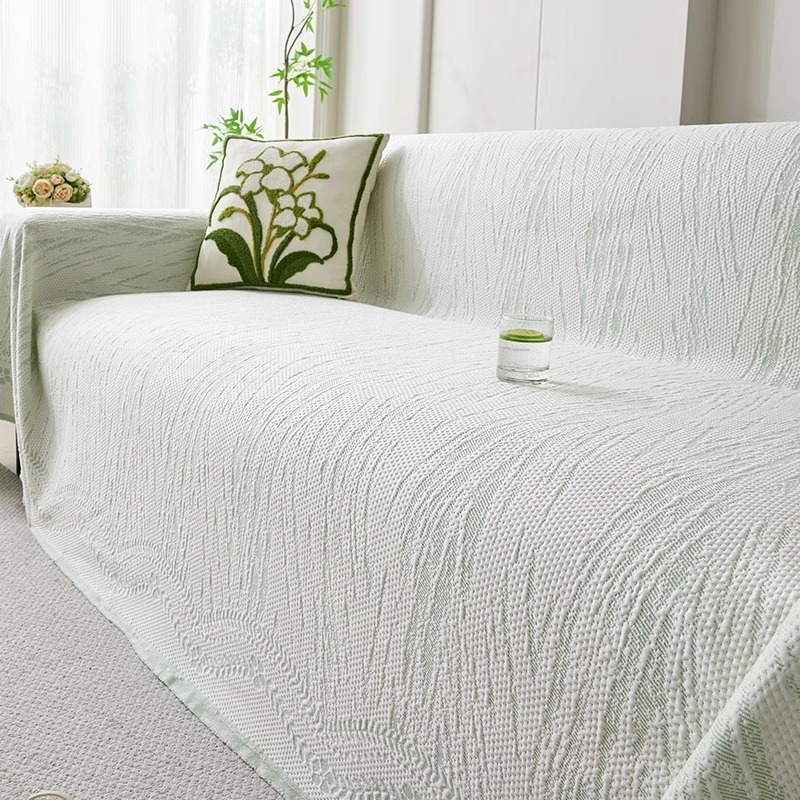 Cool seda seda seda sofá toalla de tela 2025 nuevo verano todo incluido sofá cubierta anti-cat arañaco estera sofá cojín