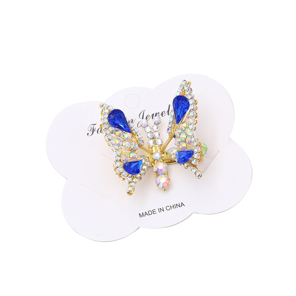 Simple Style, Classic Style Style Simple Style Classic Style Women's Butterfly Metal Plating Hair Clip