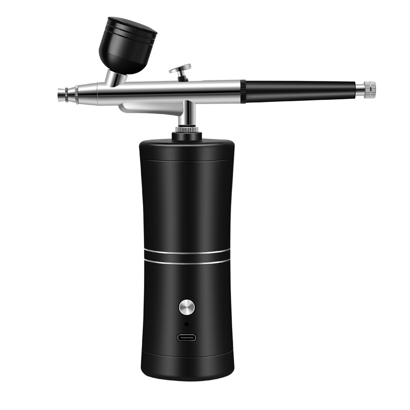 亚马逊eaby热销电动喷笔气泵模型上色美容美发喷绘纹身