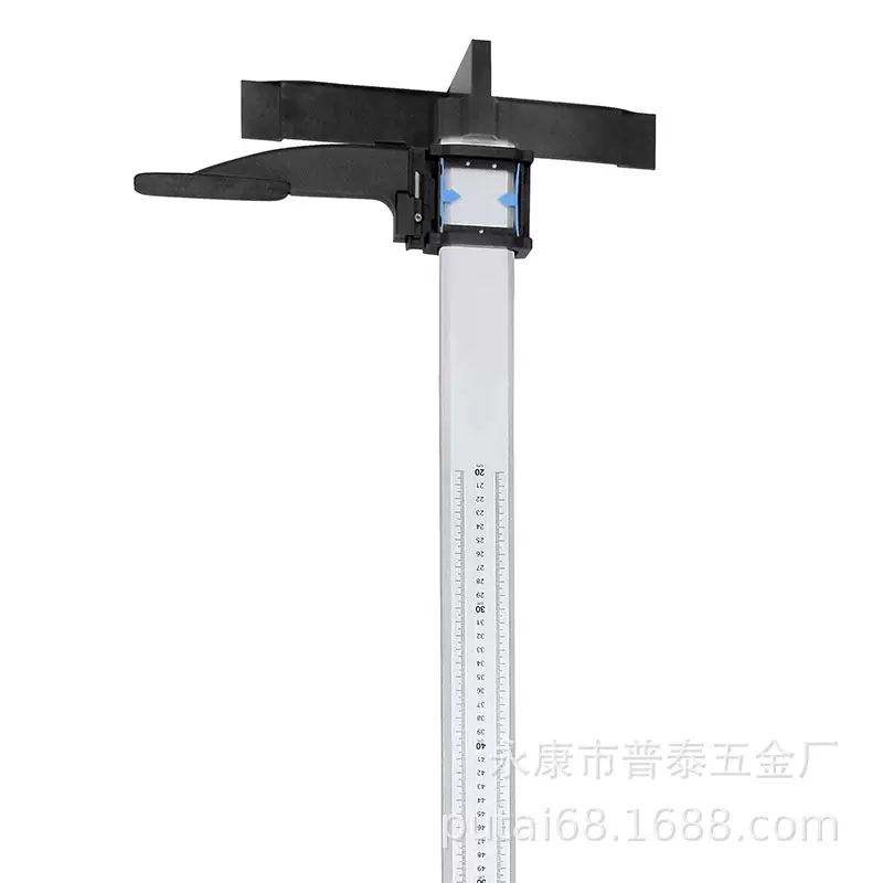 出口外贸身高测量尺简易高度测量计铝合金身高杆机械婴儿身高测量