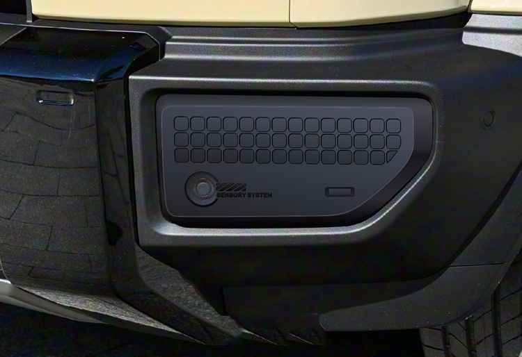 Suitable for 26 Chery Icar V27 Front Fog Light Cover Modification Patch Icaur Front Fog Light Frame Abs Protective Cover