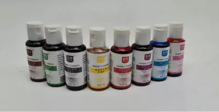 色素烘焙食用红色红色蛋糕裱花黑色大红色翻糖调色奶油玫红30g