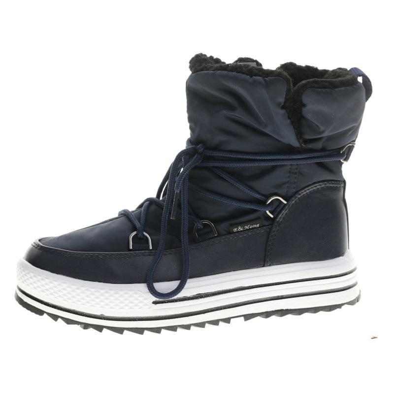 Botas de nieve de invierno una variedad de zapatos de mujer antideslizantes calientes forrados de lana gruesa Zapatos de comercio exterior Envío gratuito