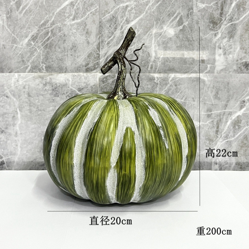 仿真水果仿真南瓜模型塑料蔬菜道具装饰万圣节商场橱窗摆件|undefined