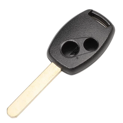 Suitable for Honda Fit CRV Vanguard Civic Odyssey Accord Straight Plate Remote Control Key Replacement Shell (Car Keys) - 2-key-key-shell