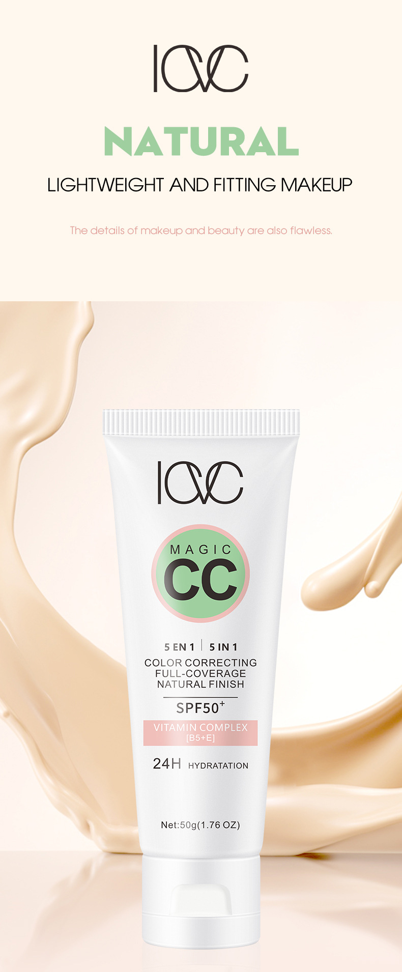 Matte CC Foundation 50g