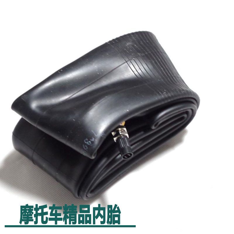 丁基/天然胶摩托车内胎225/250/275/300-18-17里带批发弯梁越野车