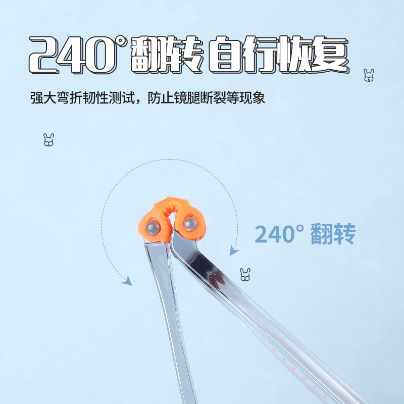 Ultra light silicone children's glasses, hinge, new collection, wholesale