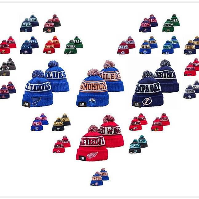 Ice Hockey Team 2025 New Model Knit Hat for Football, Baseball, Ice Hockey, and Basketball Major League Teams, Autumn and Winter Wool Hat Ice Hockey Team 2025 New Model Knit Hat for Football, Baseball, Ice Hockey, and Basketball Major League Teams, Autumn and Winter Wool Hat
