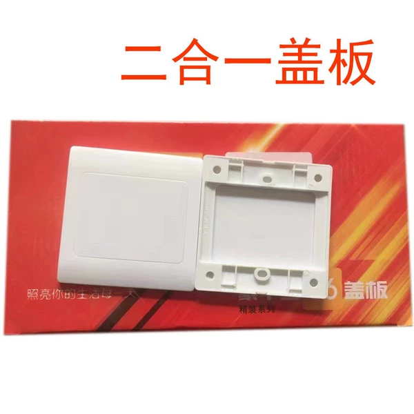 Two -in -one plate
