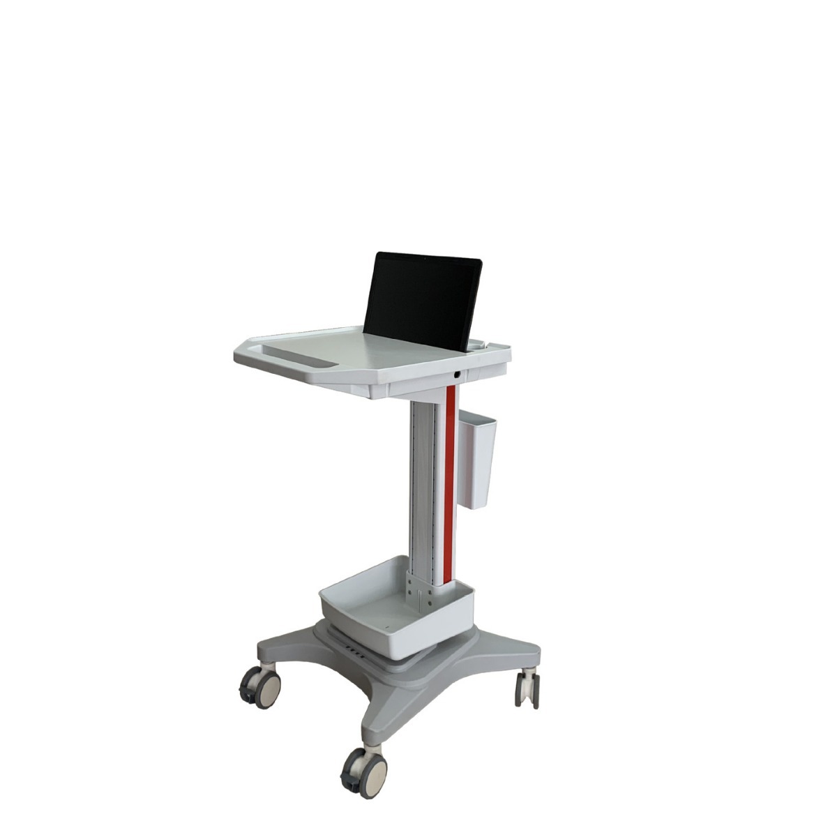 双屏电脑台车 电视支架电脑打印机台车 UPS电源医用监视器台车