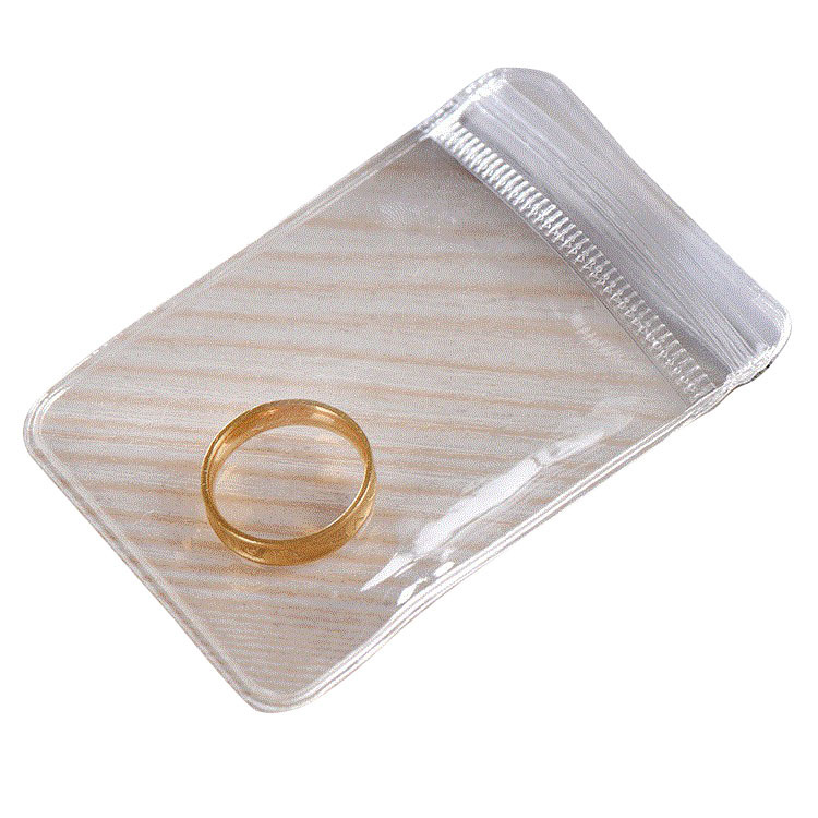 Fabricantes al por mayor de joyería de pvc transparente bolsa de embalaje de cuentas de Buda joyería de plástico suave bolsa pequeña bolsa de pvc ziplock