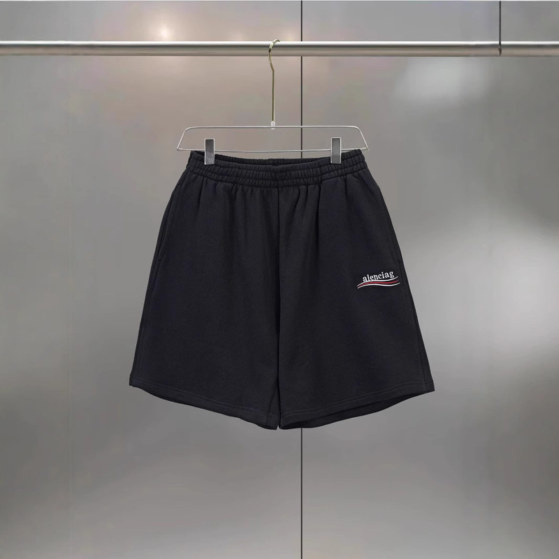 Correct Version Paris BL Home Classic Coke Crack Embroidered Sports Casual Shorts Loosen Version for Men and Women Correct Version Paris BL Home Classic Coke Crack Embroidered Sports Casual Shorts Loosen Version for Men and Women