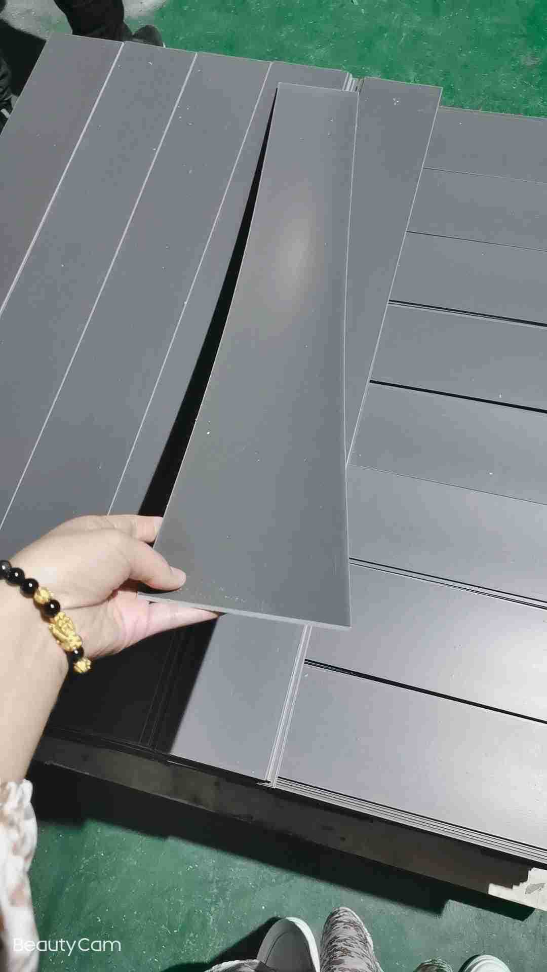 电缆隔板 PVC隔板 PVC垫板 PVC电缆隔板 PVC实心硬板 灰色PVC板材