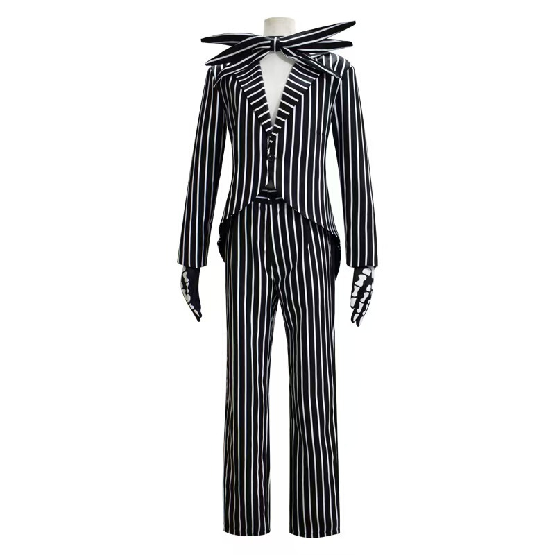 Halloween Costume, Skeleton Jack Horror Christmas Jack Cos Model, the Weight Is Subject to the Actual Product