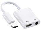 G-02 TYPE-C to 3.5mm headphone jack + TYPE-C charging 6978194190729