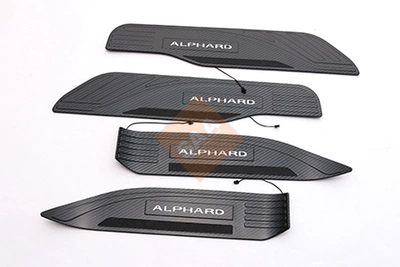 series all-car stainless steel chrome | Other Automotive Exterior Supplies - led-pedal-carbon-fiber-pattern-bright-blue-light-3994-4-pieces