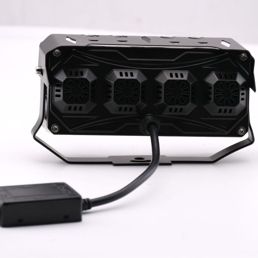 Transfronterizos 10 perlas LED lente motocicleta todoterreno lámpara de automóvil para cambiar la lámpara eléctrica externa de luz fuerte image 3