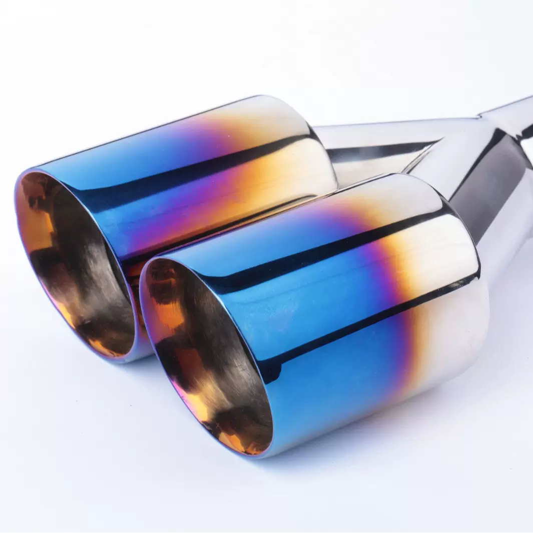 改装尾喉定制通用型不锈钢消声器装饰尾管厂家单双排气管尾气罩