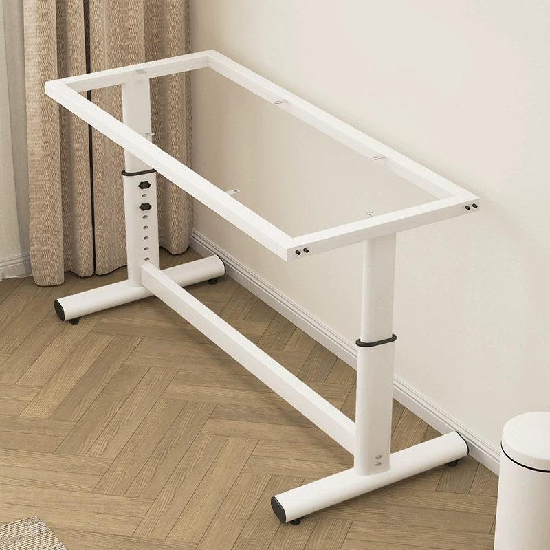 Регулируемые ножки стола с подъемным основанием, рама ножки обеденного стола, краска из кованого железа, утолщенная рама офисного конференц-стола