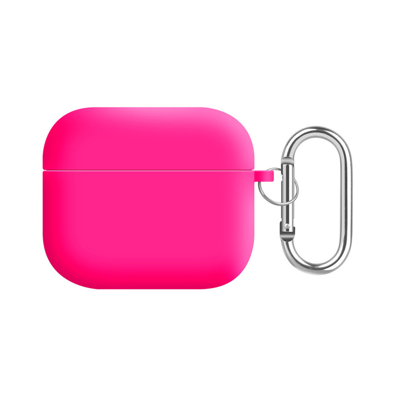 Airpods 第 4 世代保護カバー第 2 世代第 3 世代 pro2 Apple Bluetooth ヘッドセットソフトケースに適したソリッドカラーの液体シリコーン|undefined