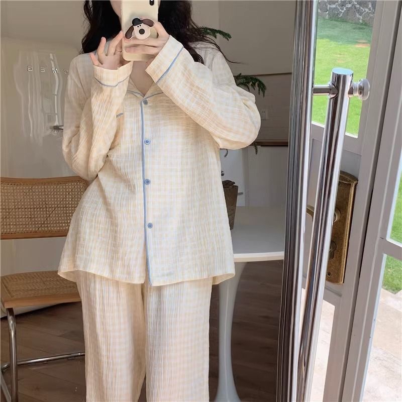 ฤดูใบไม้ร่วง Pijama สำหรับการพักผ่อนชุดน่ารักสำหรับนักเรียนระดับประถมศึกษา ฤดูใบไม้ร่วง Pijama สำหรับการพักผ่อนชุดน่ารักสำหรับนักเรียนระดับประถมศึกษา