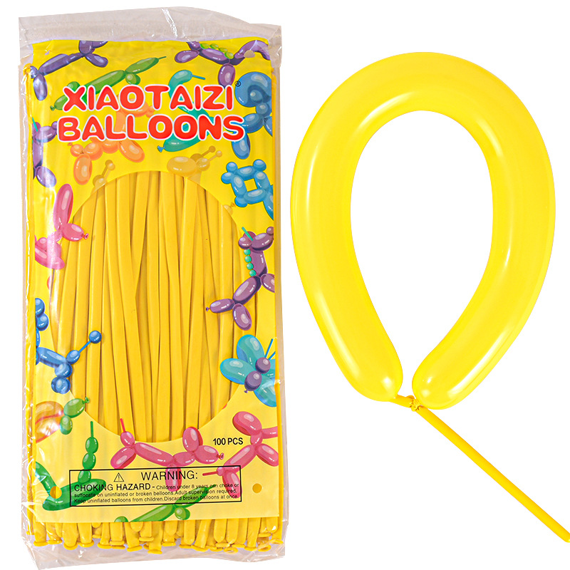 Globos largos en tira 260 globos mágicos 1.8g decoración para fiestas de cumpleaños infantiles globos largos metálicos color macarrón