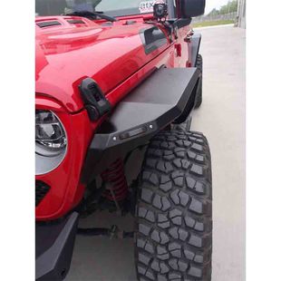 Cross-Border Suitable for Wrangler Jl Off-Road Vehicle Modification Accessories Front Wheel Eyebrow with Lights