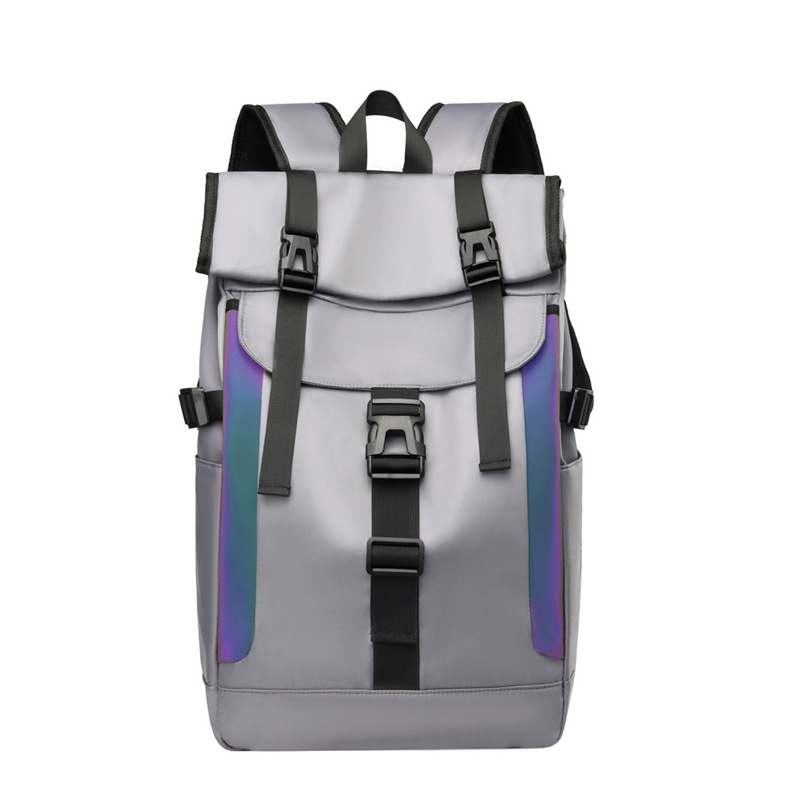 2023 nueva mochila casual de tela Oxford para estudiantes de secundaria tendencia de moda mochila de computadora de gran capacidad mochila antirrobo