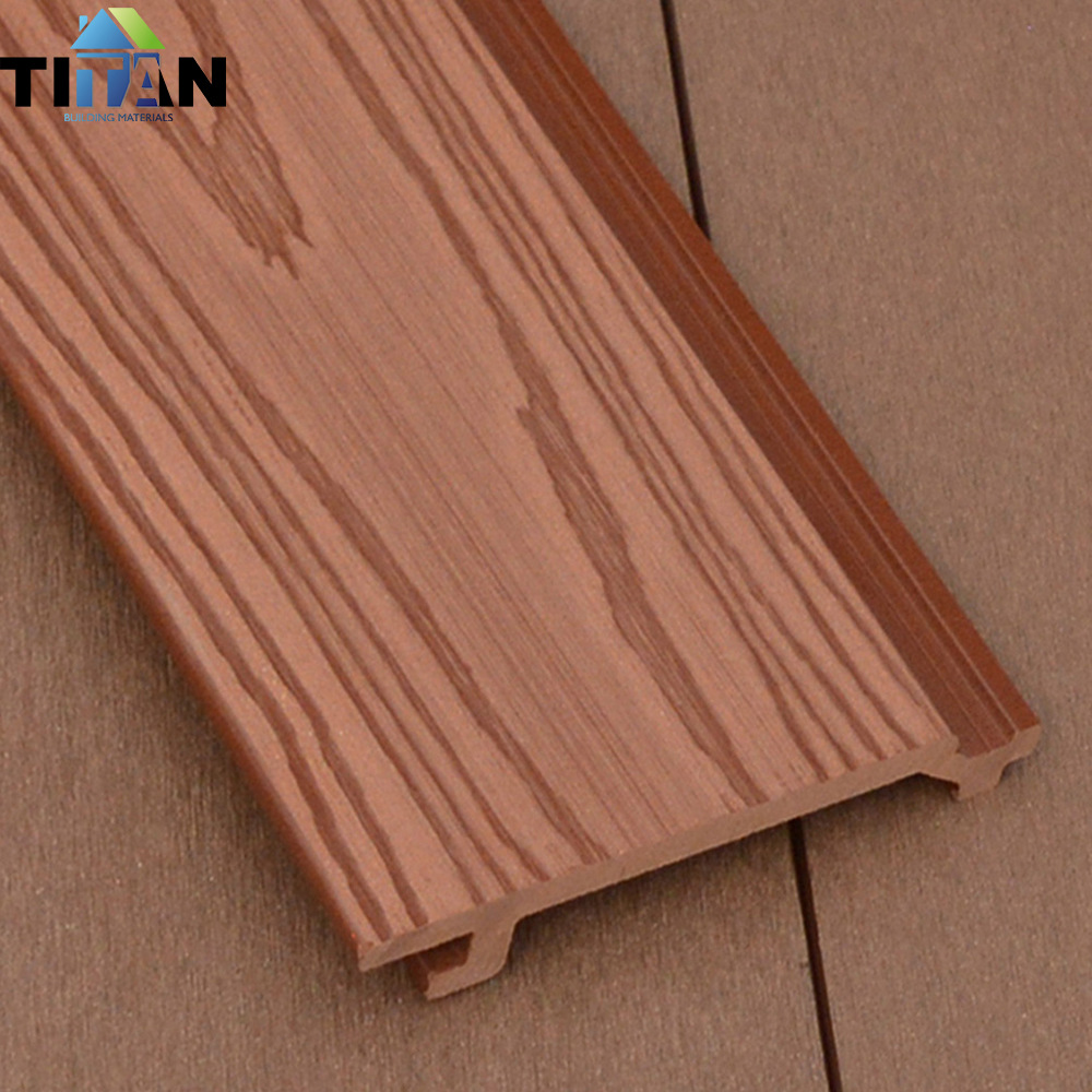 Hoja de plástico de madera al por mayor multicolor hotel verde WPC partición decoración fondo de pared piso impermeable a prueba de humedad