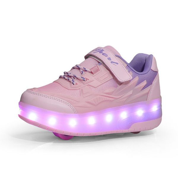 dual wheel children's comfortable footwear for adults