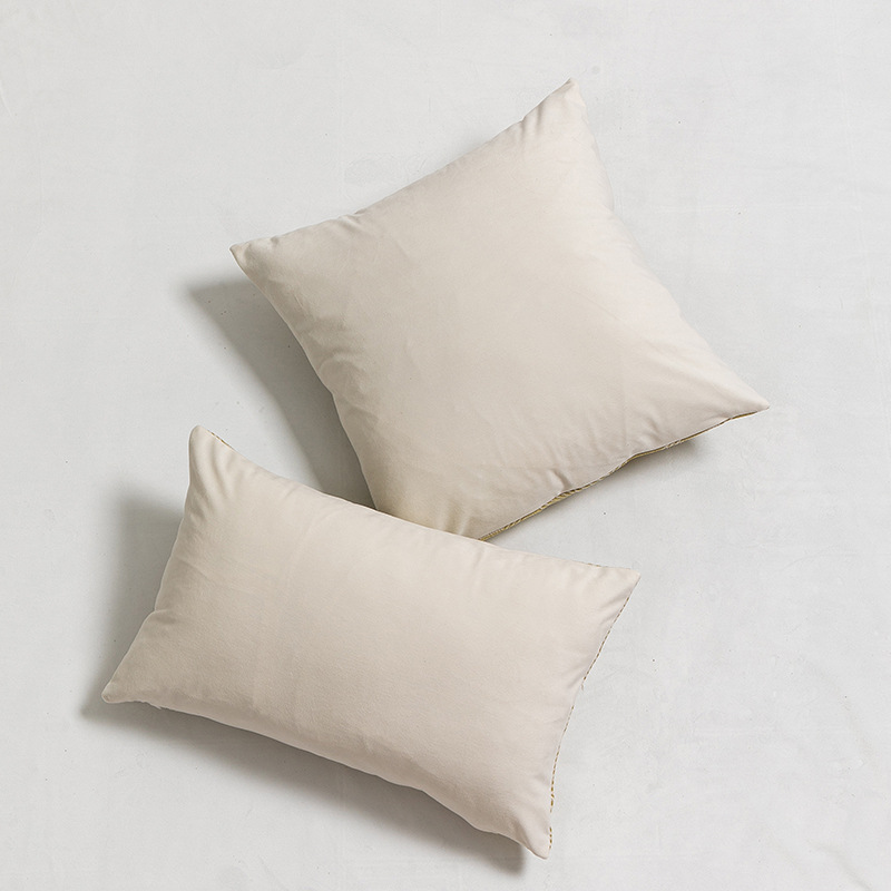 New Polyester Cotton Jacquard Pillow Sofa Cushion Bedside Cushion_voghion.com
