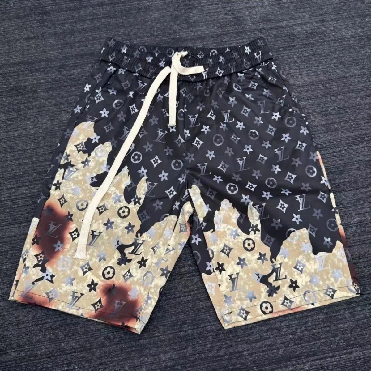 Nuevo comercio exterior ins tendencia hombres y mujeres pantalones de playa pantalones cortos deportivos moda casual hogar al aire libre bañador americano