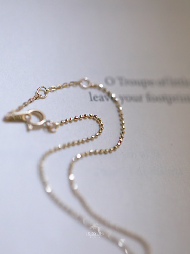 Xinzhemei S925 sterling silver gold-plated bracelet for women, simple temperament, light luxury, extremely small and compact gold bean hand jewelry for women