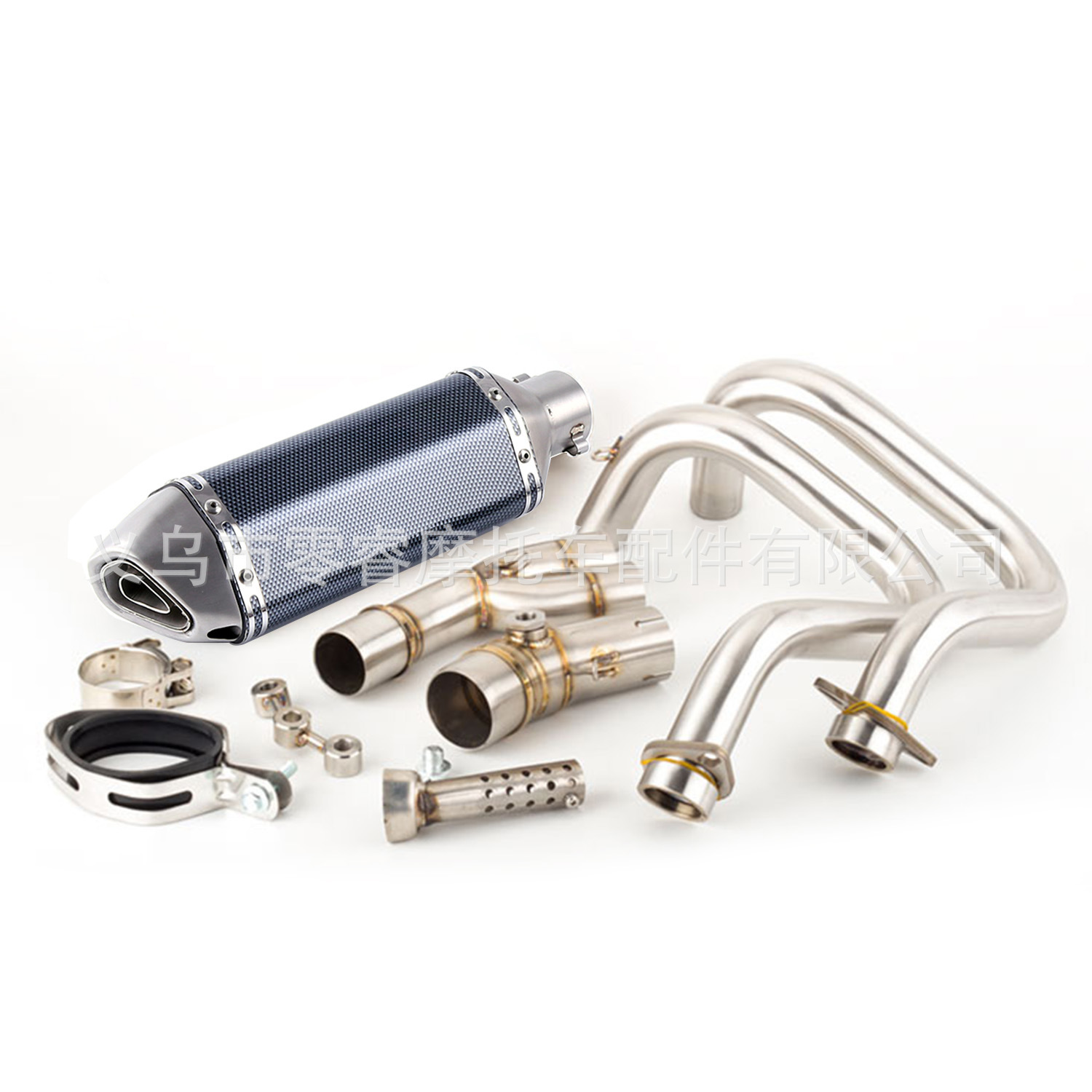Motorcycle Modified Exhaust Suitable for Kawasaki Er6N Er6F 12-16 Ninja 650R Z650 17-21
