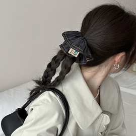 韩系大肠发圈女高级感2024新款高端扎头绳丸子头气质发饰头饰饰品