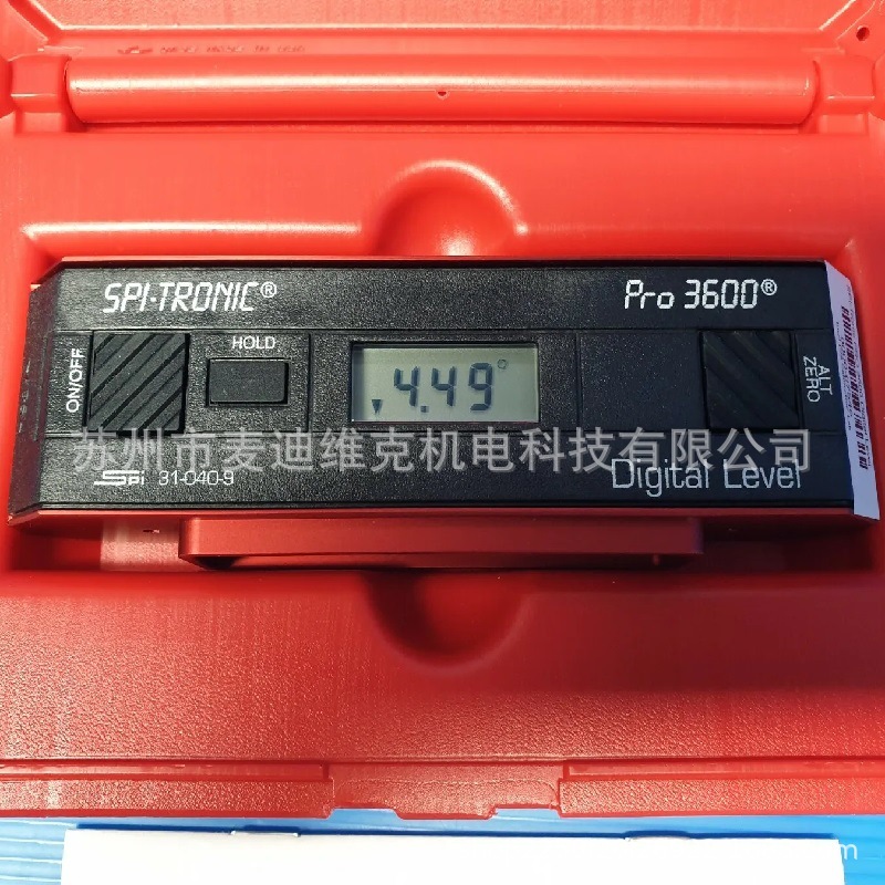 Spi-Tronic品牌Pro 3600型号自动化用数显量角器水准仪CE认证仪器