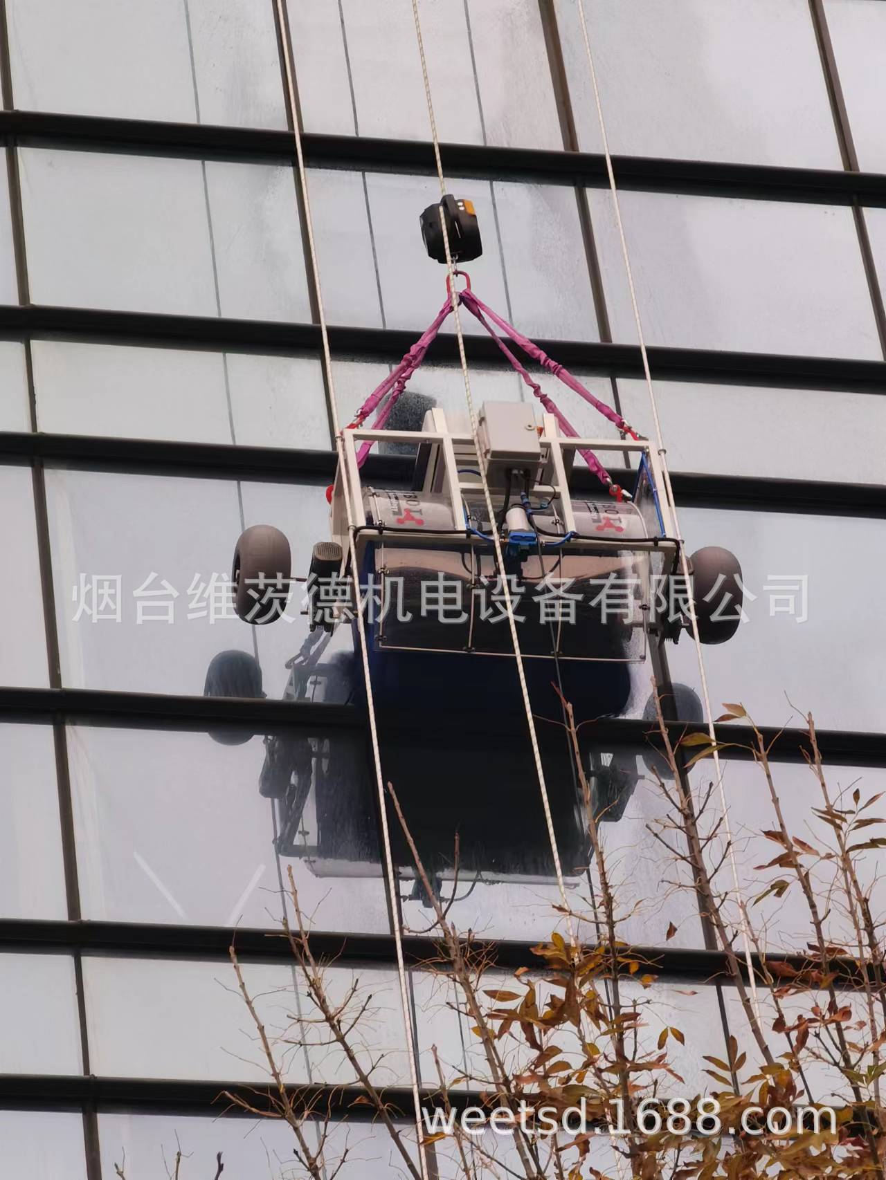 简易版高楼幕墙清洗机销售和出租
