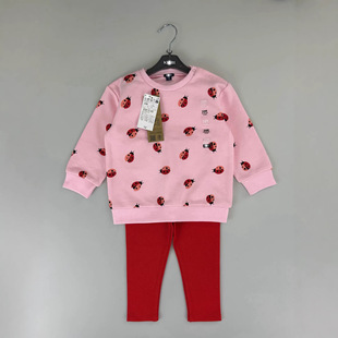 ��һ��������Kiabi ŮͯëȦ���b2026����girl 2pcs set hanger
