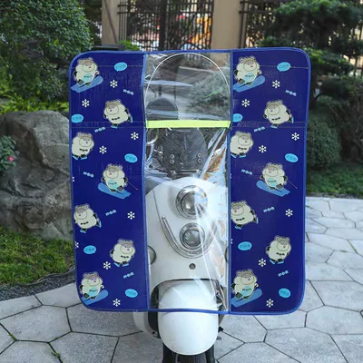 Motorcycle front windshield | windshield transparent heightening wide - chubby-pier-summer-sun-protection-windshield