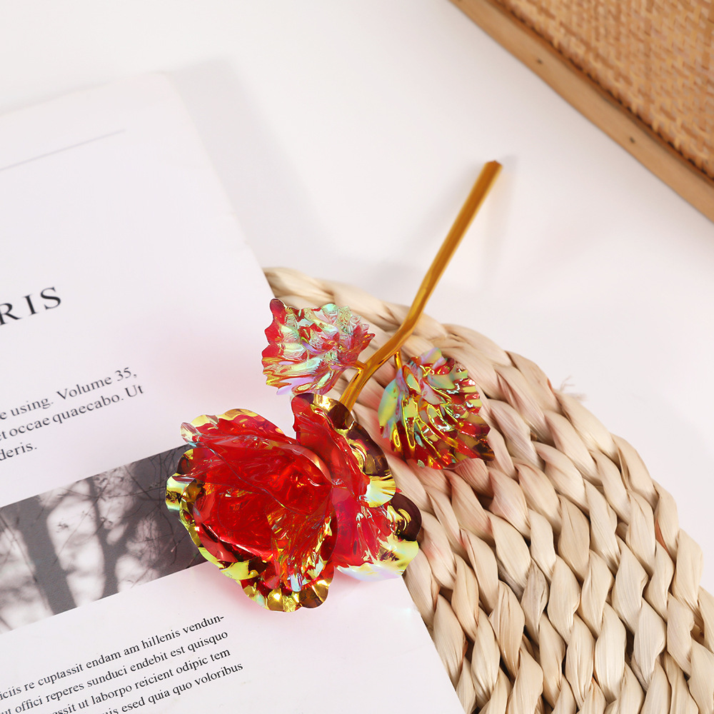 Rosa de pan de oro-rojo