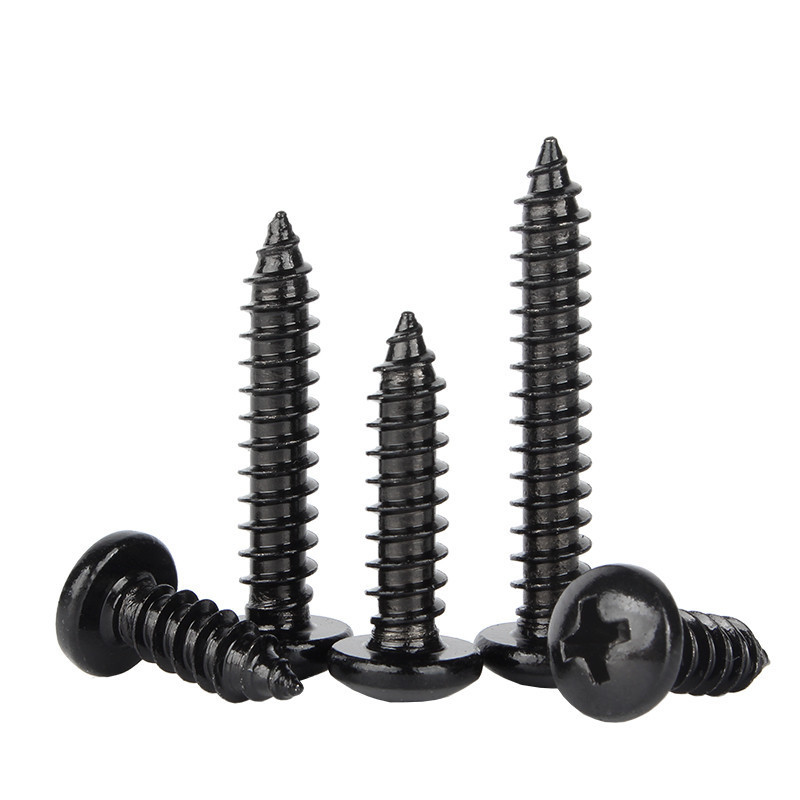 PA Round Head Phillips Screw Self-Tapping Electronic Small Screws M2/M3/M4 Pan Head Self-Tapping Screws Durable